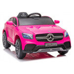 Elektrické autíčko - Mercedes GLC Coupe - nelakované - ružové